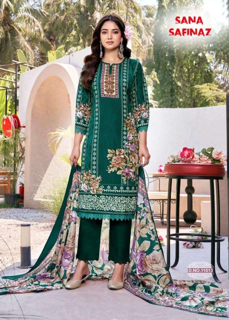Ganesha sana safinaz vol-11 cotton dress material wholesale price